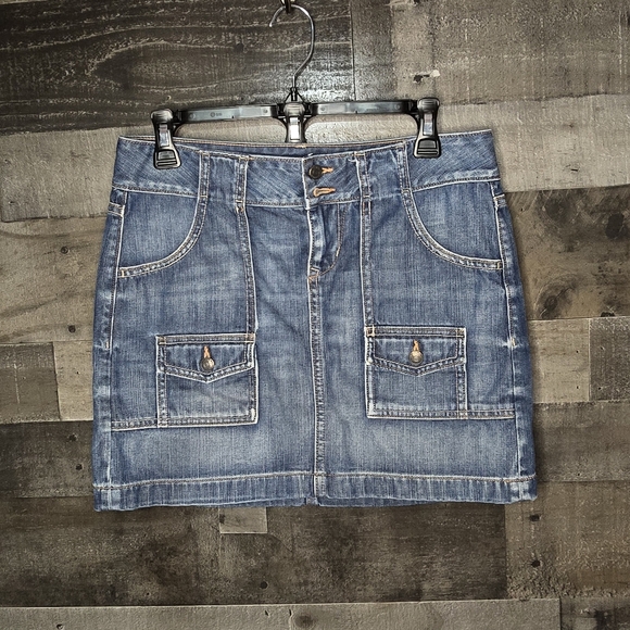 old navy y2k denim mini skirt - Picture 1 of 6